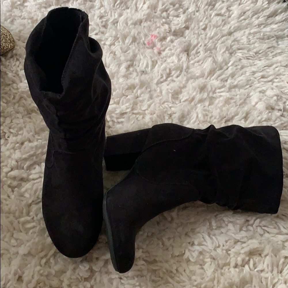 Black booties